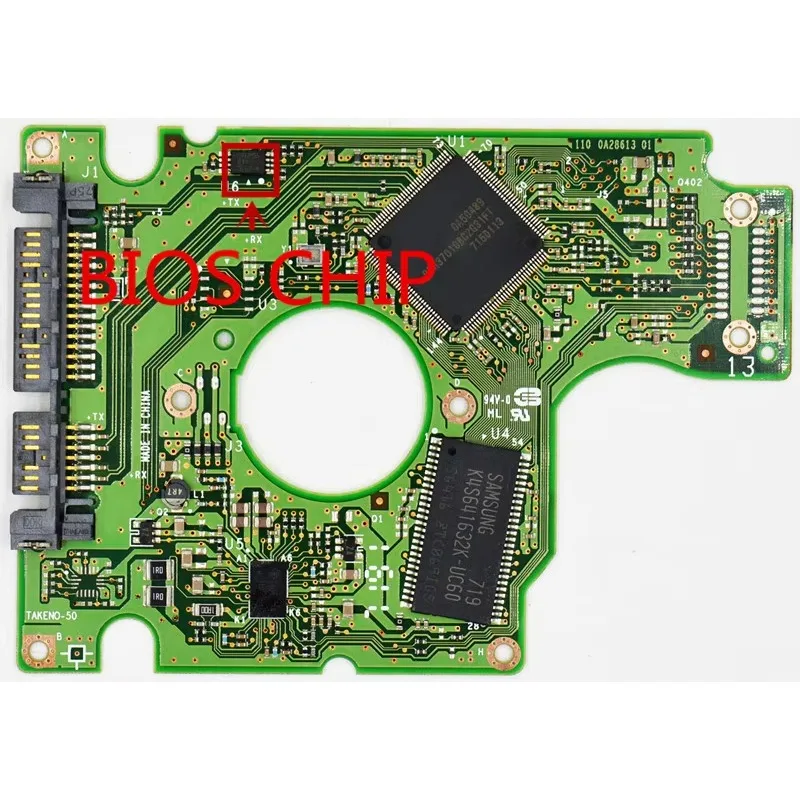 

Печатная плата жесткого диска Hitachi 220 0A28613 01, 110 0A28613 01/IC: 0A50489 0A28644/0A52026 HTS541680J9SA00,HTS541612J9SA00