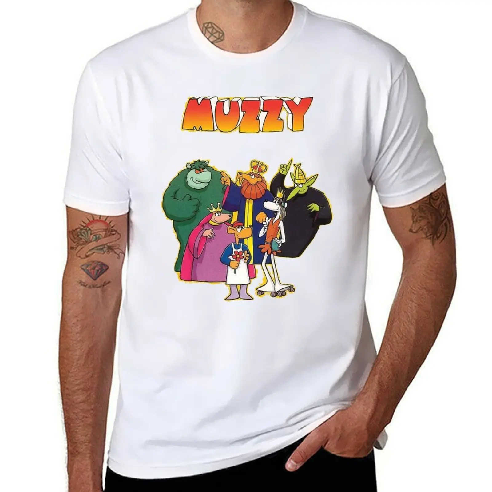 Muzzy T-Shirt t shirts cotton 100% man t shirt designer T-Shirt