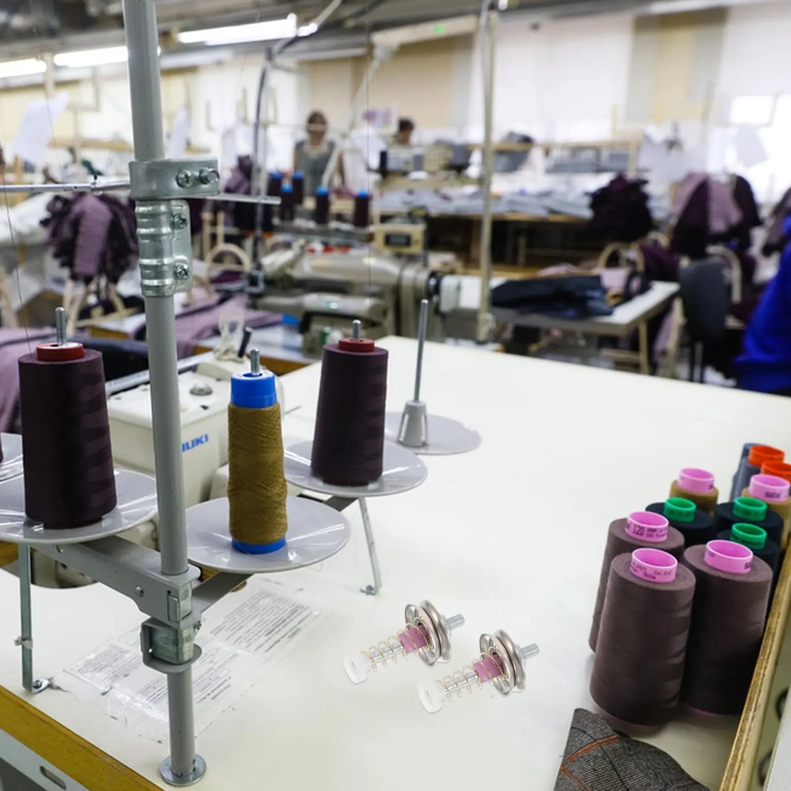 

3Pcs Knitting Machine Spring Yarn Tensioner Precise Thread Control Textile Machine Spare Parts Enhanced Weaving Efficiency