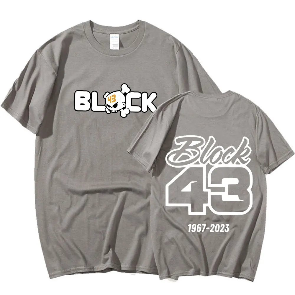 كين بلوك 43 تي شيرت موضة الرجال Harajuku الجرافيك إلكتروني طباعة كين بلوك تي شيرت الجمالية القوطية عادية القطن قمم تي شيرت #3