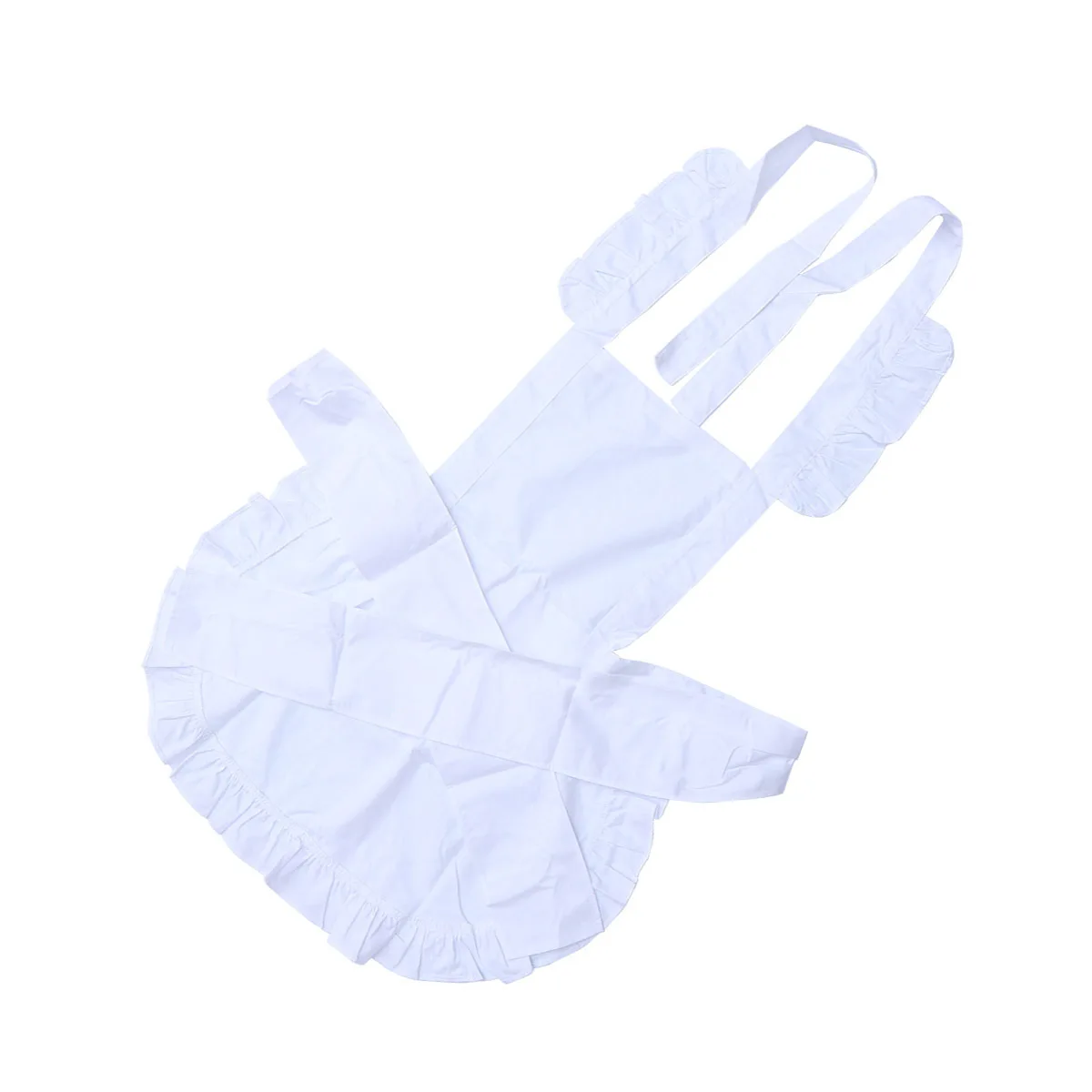 

Cotton Maid Flower Lace Design Reusable For Women Cooking Baking Hotel Cafe Restaurant Work Apron For Women Retro Lace