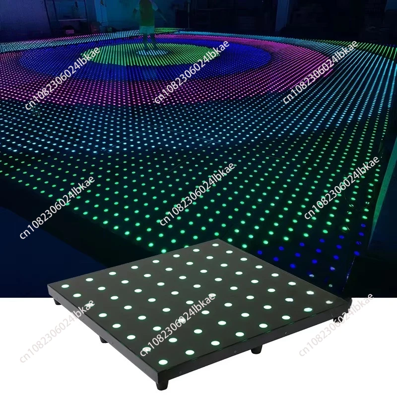 

Digital Light Emitting Diode Dance Floor Portable Tempered Glass Remote Control Light Emitting Diode Video Dance Floor