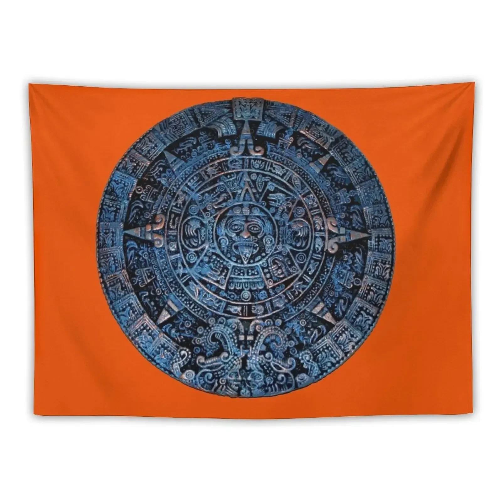 

Aztec Calendar Tapestry Wall Hanging Wall Decor Home Room Decor Korean Style Room Decorator Tapestry