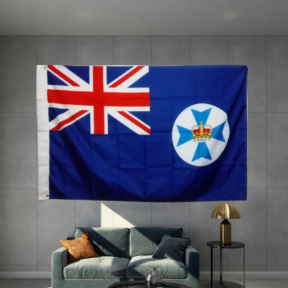 Australian Six State Flag Queensland Tasmania New South Wales South Western Australia Victoria  Material Object Photophy