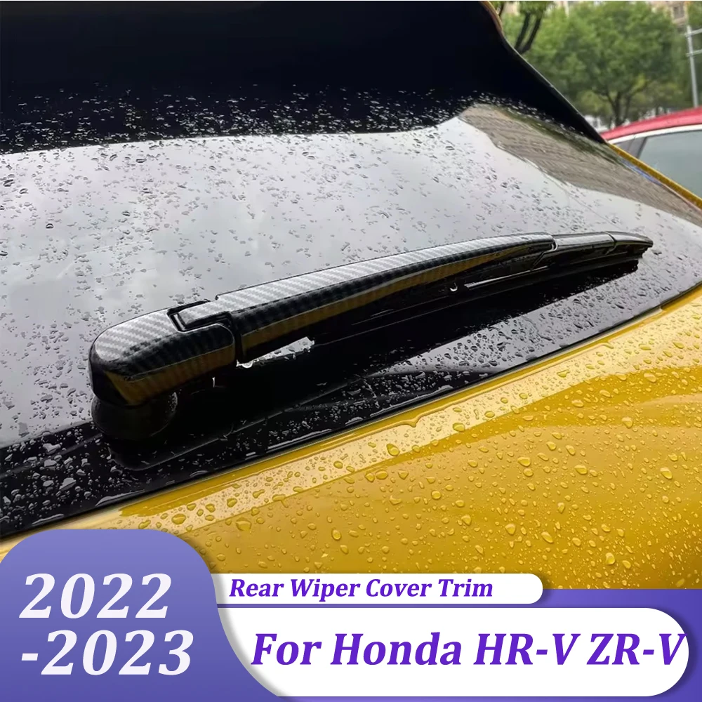 

For Honda HR-V HRV 2023 ZR-V ZRV 2022-2023 Rear Window Wipers Cover Trims Tail Wiper Strip Styling Car Accessories