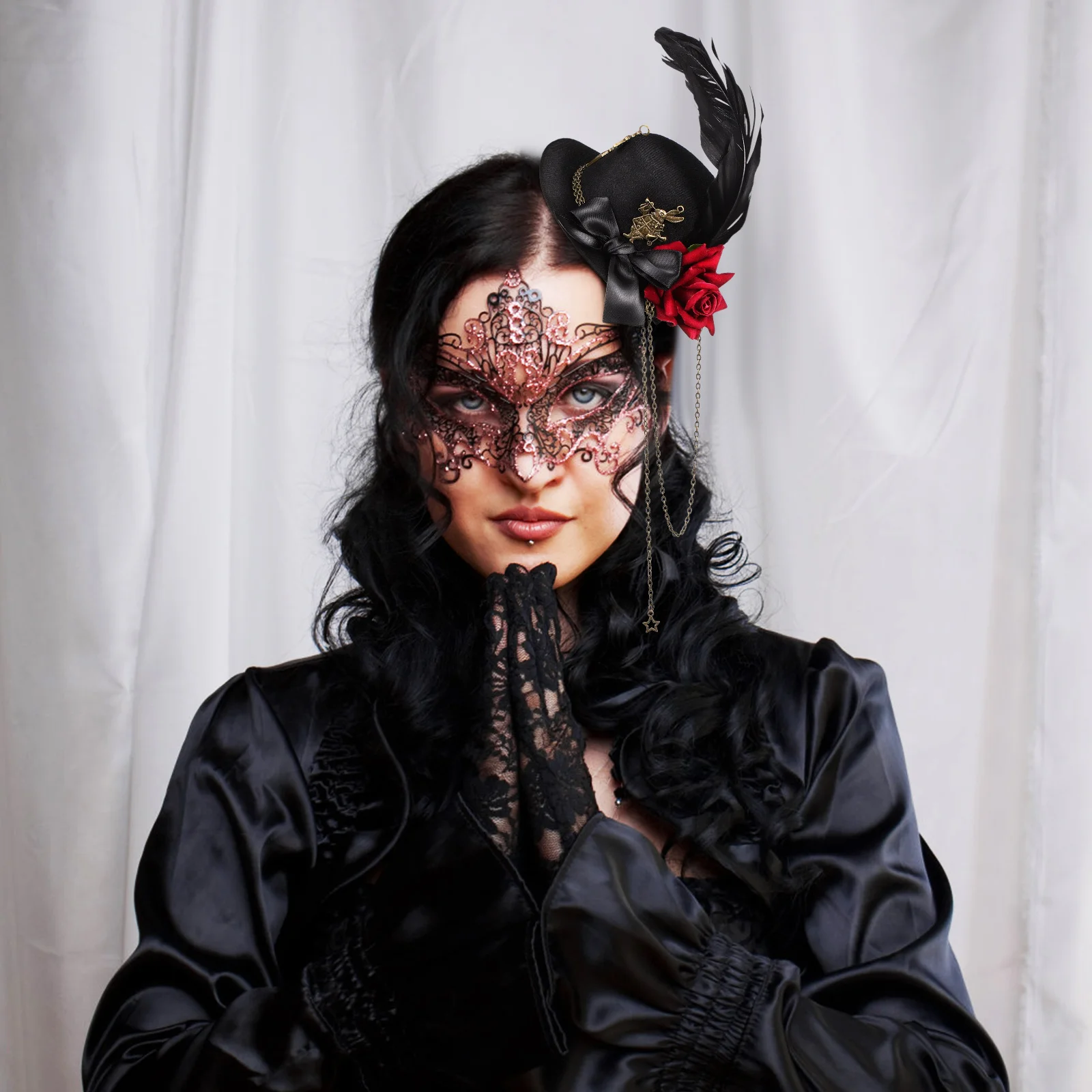 

Mini Hat Clip Floral Tea Party Accessories For Women Girls Birthday Wedding Hair Barrettes Party Favors Hair Accessories