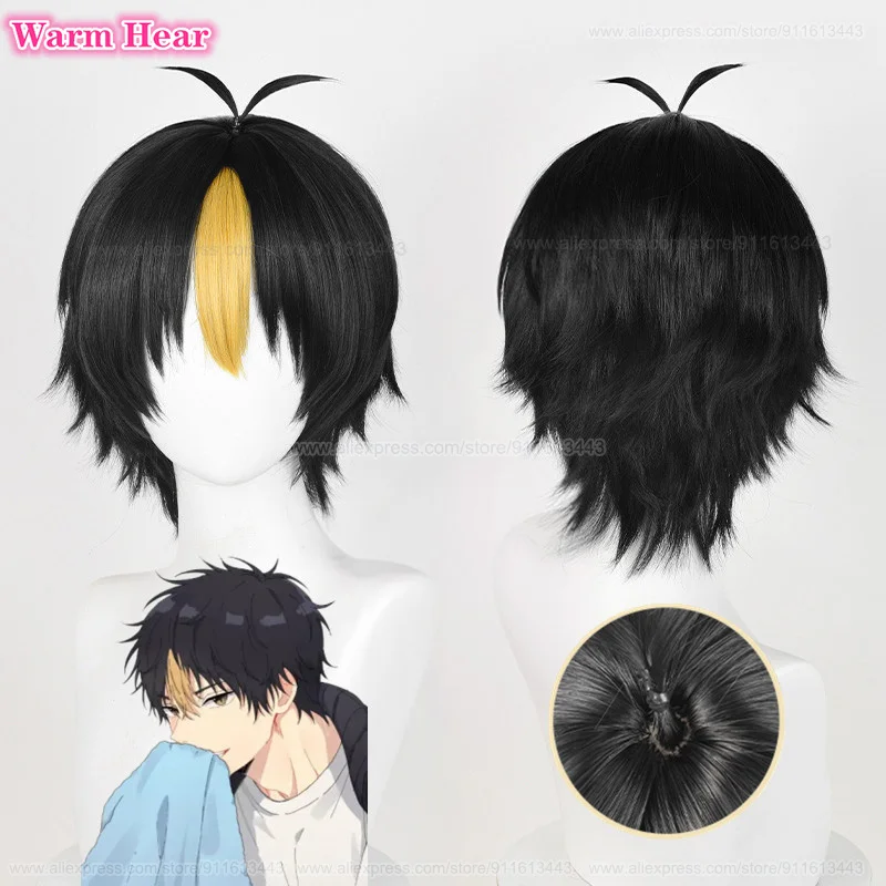 Anime Synthetic Cos!! Kozume Kenma Yachi Hitoka Yu Nishinoya Akaashi Keiji Kotarou Bokuto Hinata Shouyou Wigs Heat Resistant Wig