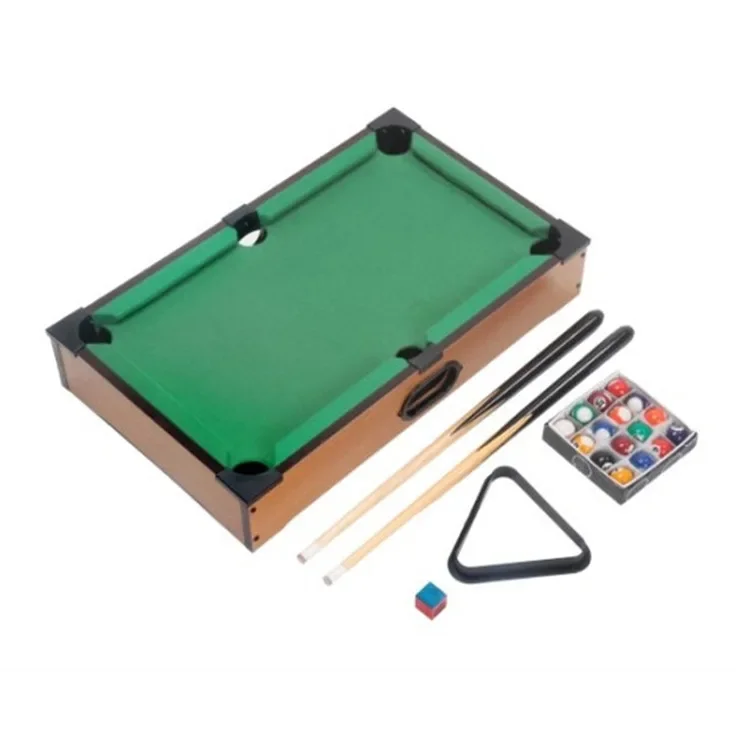 S036 Popular Indoor Sports Game Mini Portable Pool Table Ball Billiards Home Mini Billiard Game Sets