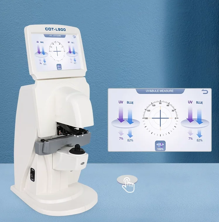 

High-Precision L900 Digital Lensometer with Printer and Touch Screen
