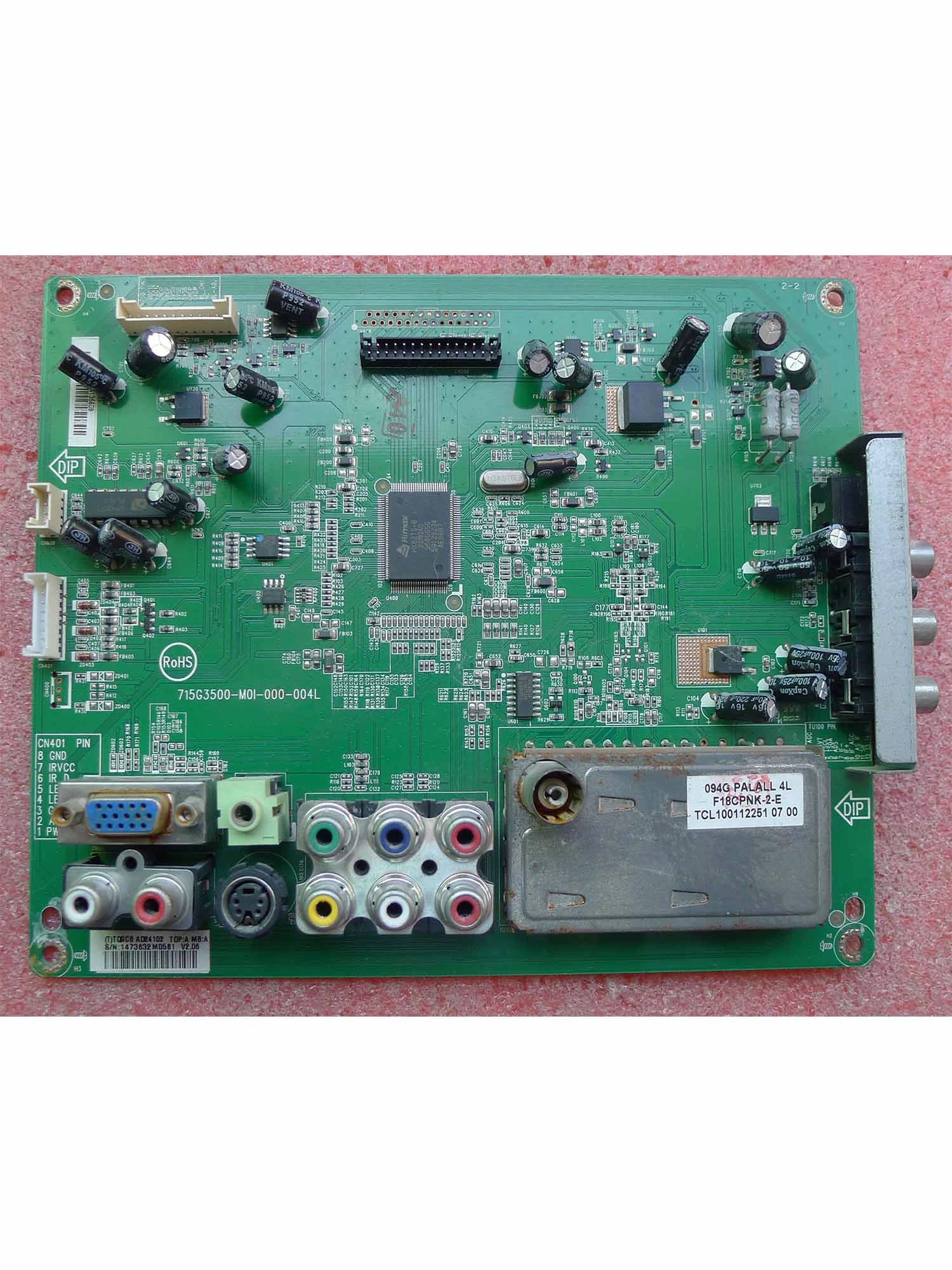 AOC L22DH83 715G3500-M01-000-004L CLAA216WA01 test ok circuit board motherboard
