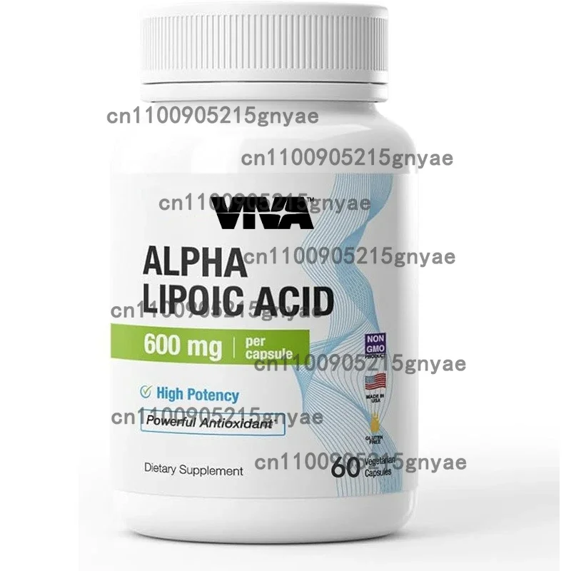 

Liposome Alpha Lipoic Acid Capsules, Containing L-carnitine, Panthenol (active Coenzyme Q10), and Vitamin E, 60 Capsules