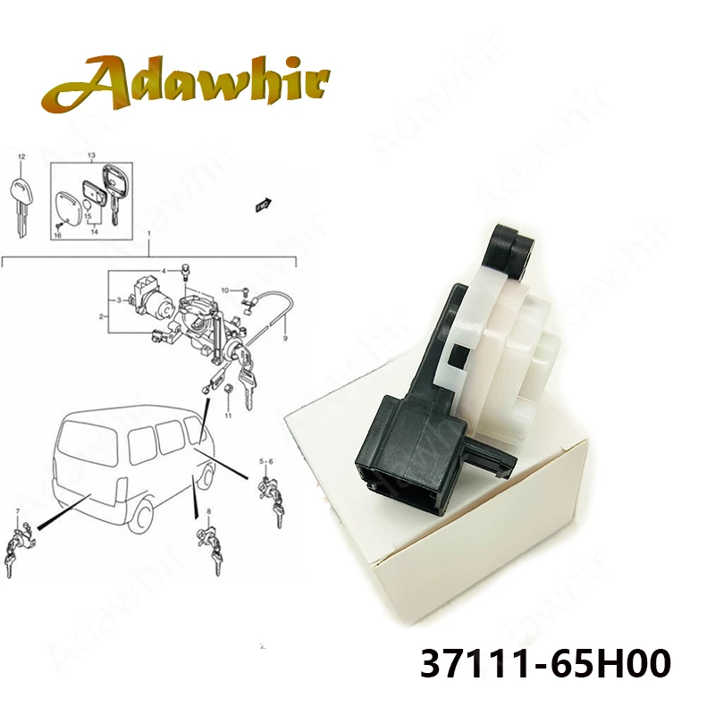 Ignition Switch for Mazda Bongo E2000/2200 & Ford Econovan 1999-2011 | OEM S47966151 37111-65H00 S47P66151 New