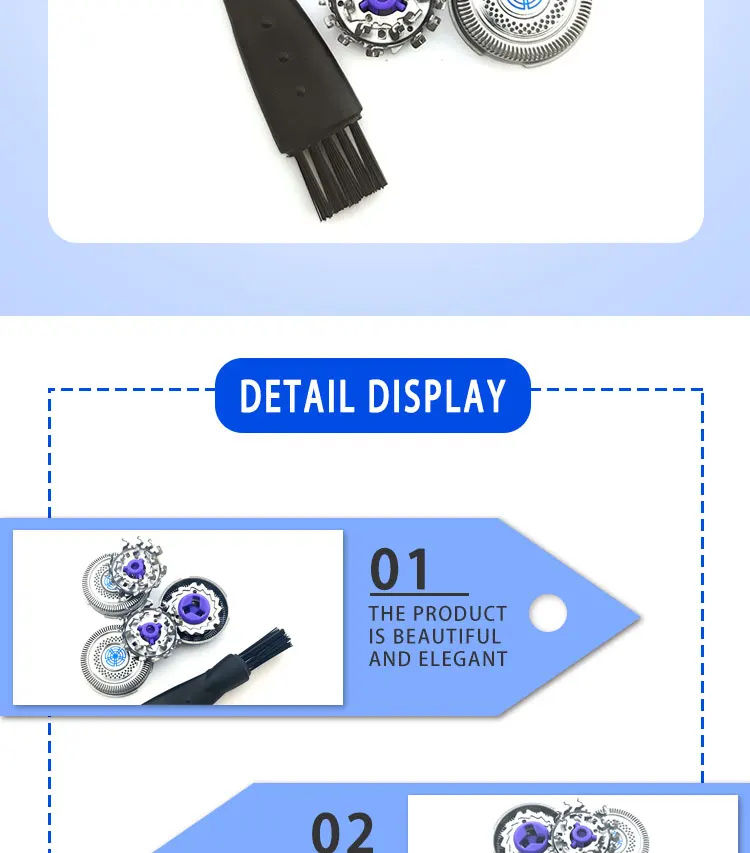 3pcs SH91/51 SH91/52 Replacement Razor Blade Heads For Shaver Models Series S9000 SP9880 SP9862 S9985 SP9860 SP9863 S9987