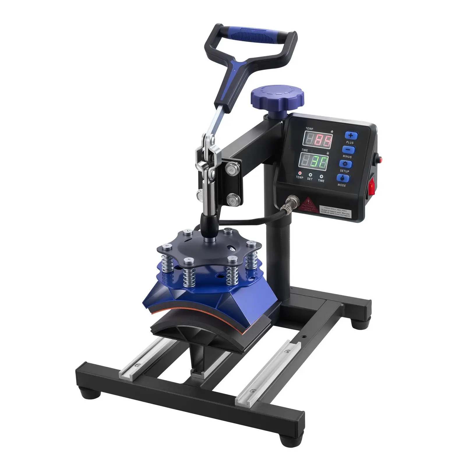 Heat Press Machine, 15 x 15 inch, 8 in 1 Heat Transfer Machine with 30 oz Tumbler Press, 360° Swing Away Digital T-Shirt Pressin