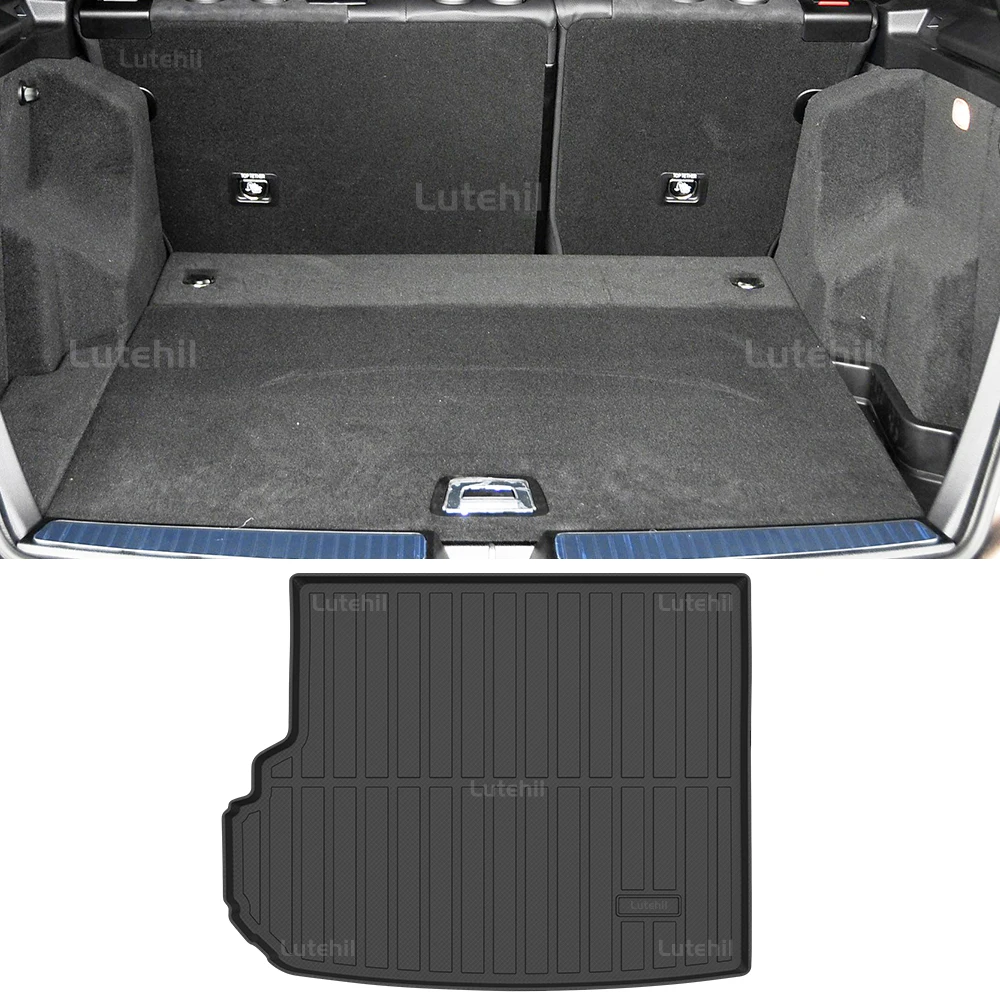 Picture 3: For Mercedes Benz GLK Class X204 2008-2015 All Weather TPE Car Trunk Mat Black Cargo Liner Protective Pad Interior Accessories