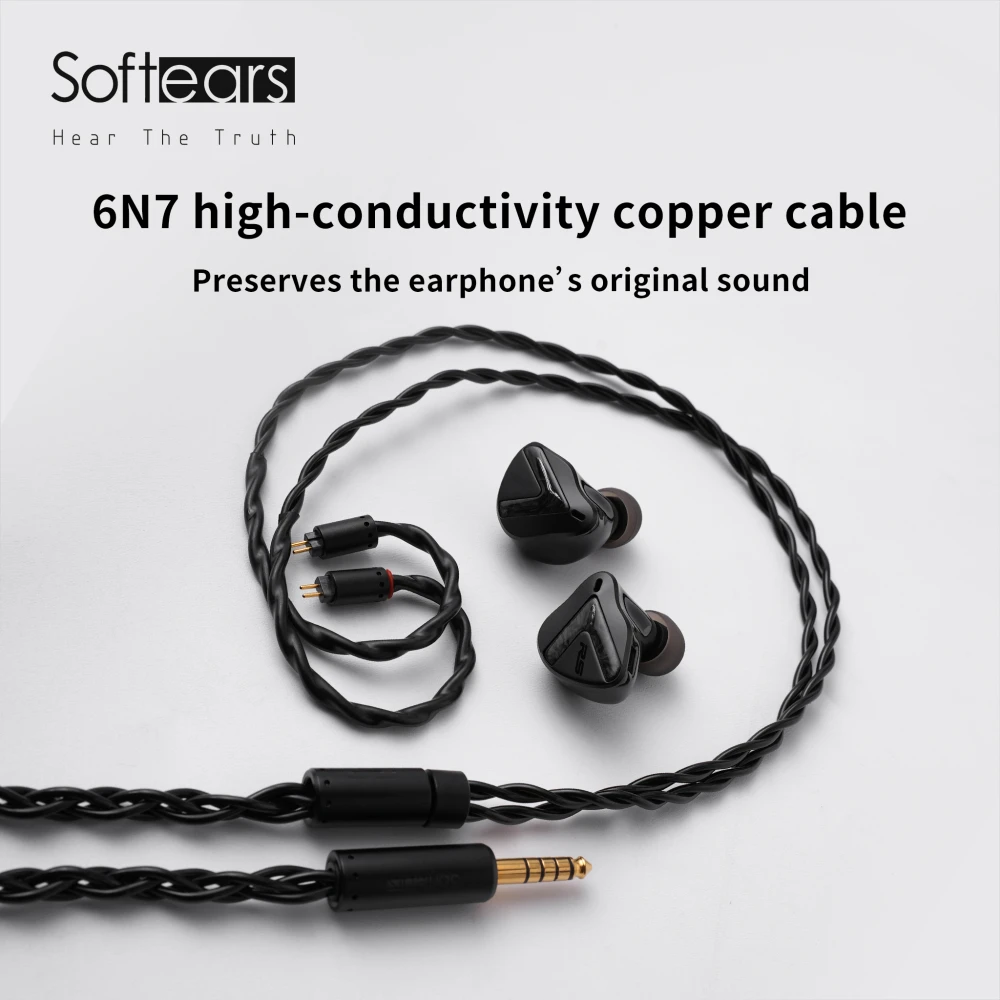Softears RSV2 RS5 II HIFI écouteurs DJ 5BA IEM RSV MKII référence son cinq séries écouteurs intra-auriculaires