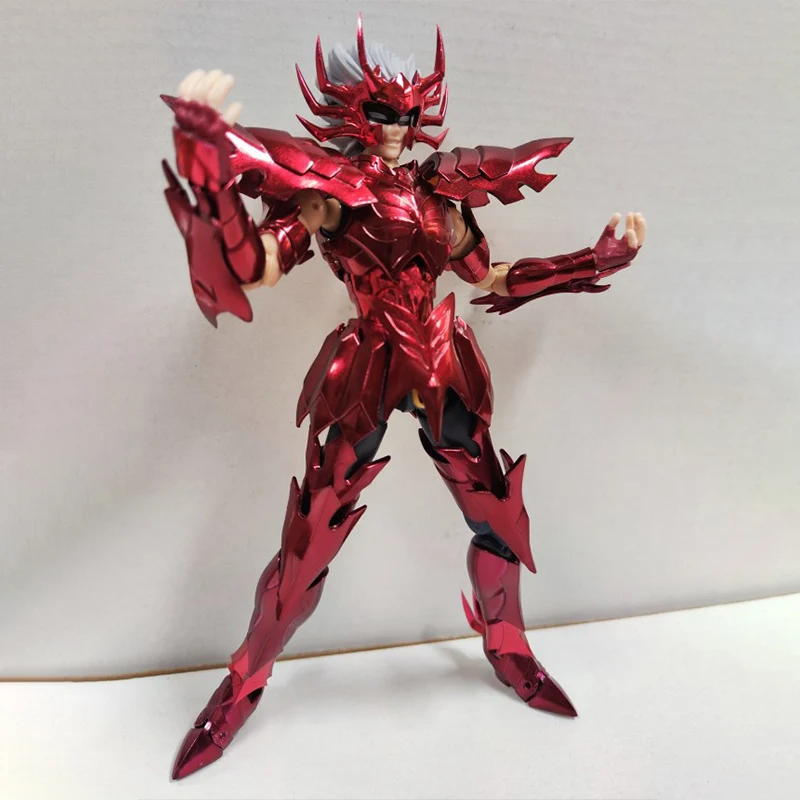 

Saint Seiya Mythology Cloth EX Hades Specters Surface Dark Cancer Death Mask/Death Mask Twelve Zodiac Knight Action Model Decora