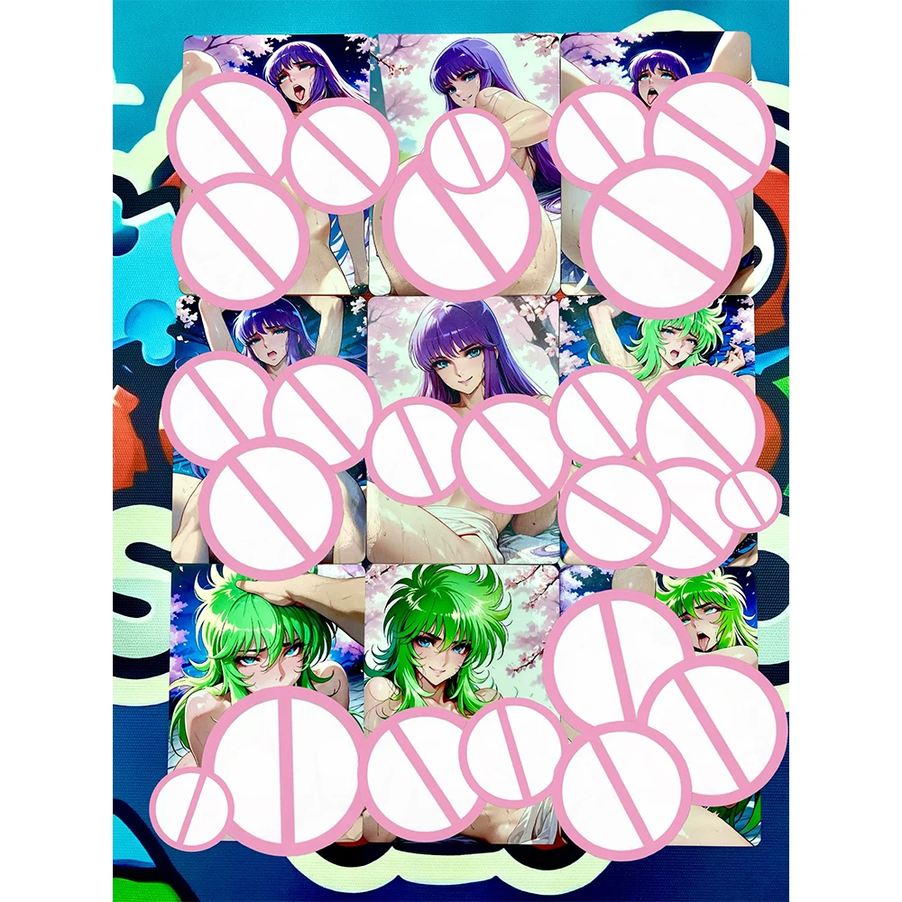 

DIY Saint Seiya Sexy Card Waifu Collection Nude Swimsuit Athena Shaina Classic Character ACG TCG Anime Decor Otaku Fans Toy Gift