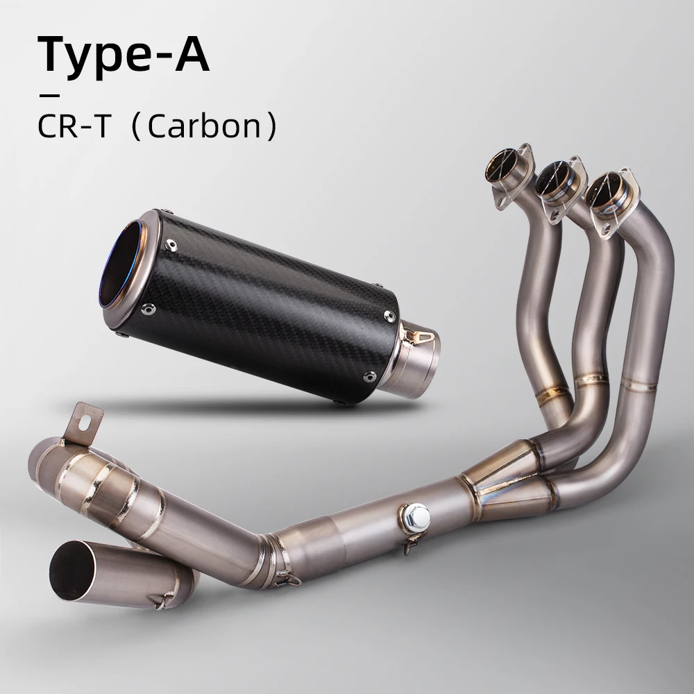 

Motorcycle Titanium alloy Exhaust Escape Systems For MT-09 FZ-09 FJ09 MT09 2014-2020