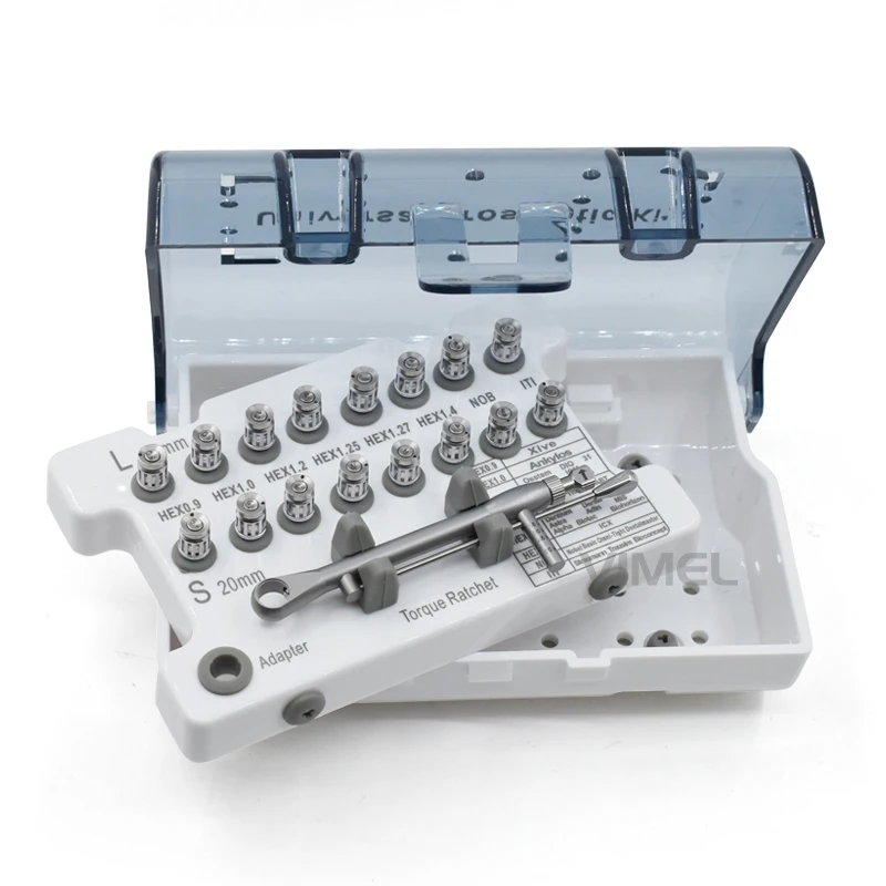 Hot Sale 16pcs Dental Implant Torque Wrench Dental Implant Surgical Kit For Dental Equipments