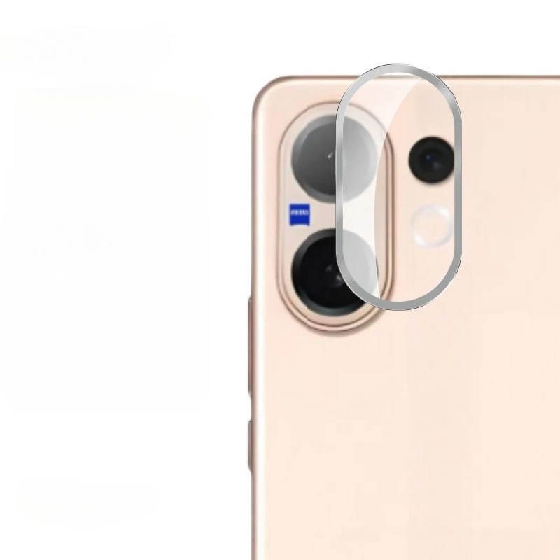 ل Vivo S30 Pro Mini X200 FE V60 حلقة معدنية زجاجية عدسة الكاميرا حماة ل VivoV60 S30Promini الخلفي ملصق طبقة رقيقة واقية