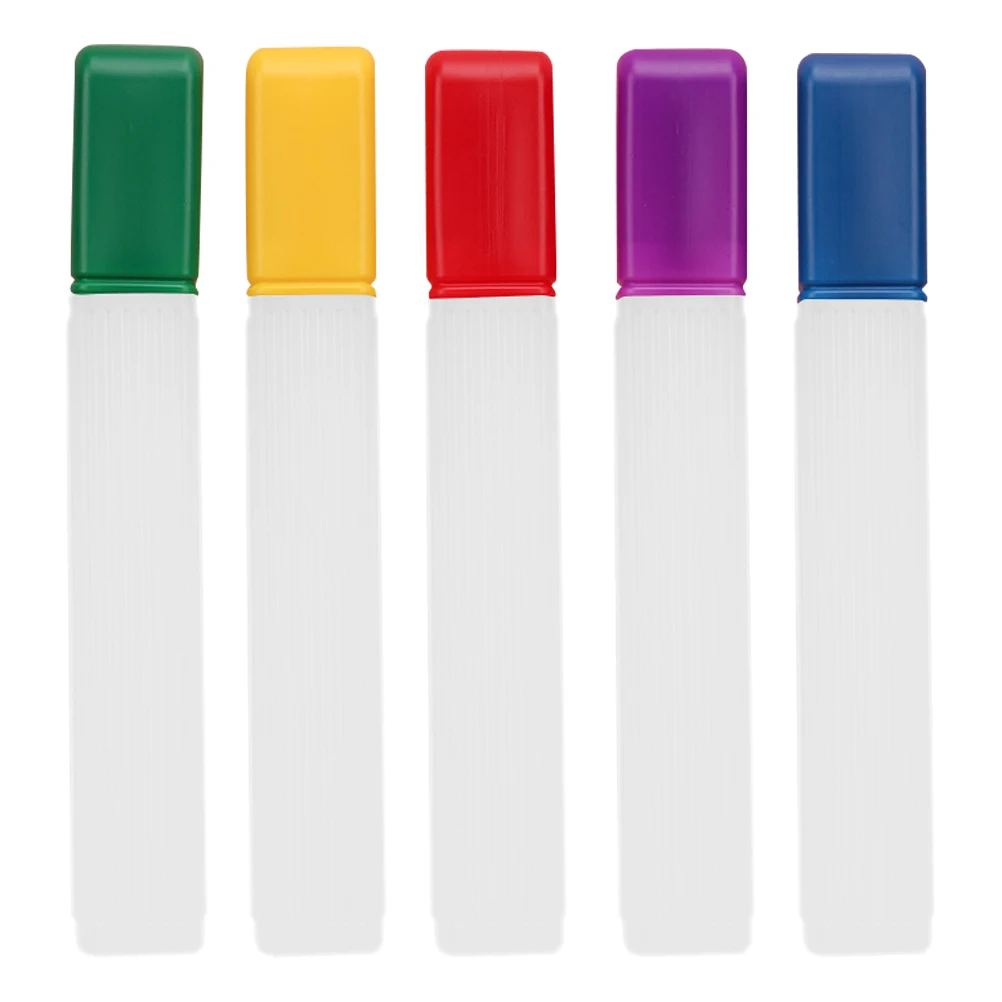 

5 Pcs Knitting Needle Storage Box Plastic Embroidery Container Crochet Hook Tube Sewing Needles ganizer Blue Purple Yellow Green