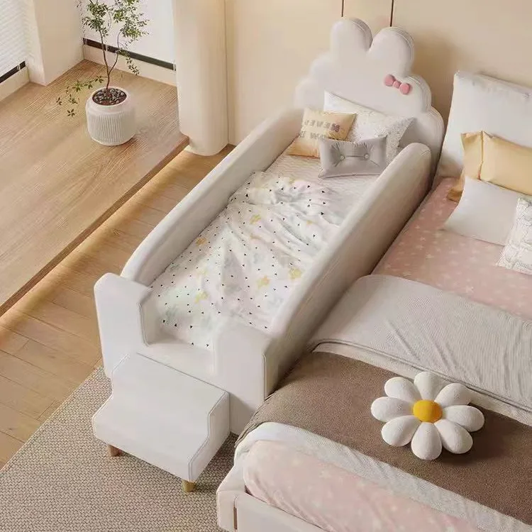 Letto semplice con guardrail