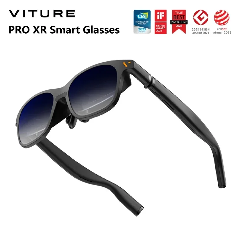 نظارات VITURE Pro XR / AR مقاس 135 بوصة 120 هرتز عالية الدقة وشاشة عرض فائقة الوضوح لهاتف iPhone 15/Android/Mac/PC/Steam Deck