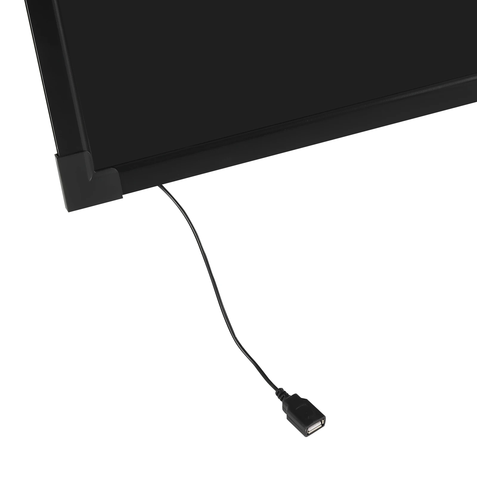 Illuminated LED Message Board 20"x28" Erasable Neon-Effect Sign with 8 Fluorescent Markers Flashing Modes and Remote Control