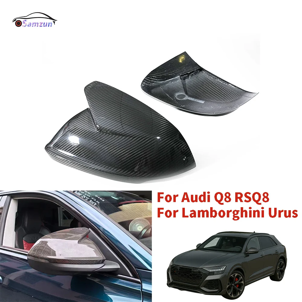 

Для Audi Q8 RSQ8 Lamborghini Urus автомобильные аксессуары из настоящего углеродного волокна, боковое крыло, зеркало заднего вида, автоматическая модификация
