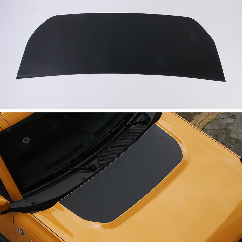 YAQUICKA For Ford Bronco 2021+ Car Front Engine Hood Cover Decoration Sticker Exterior Auto Styling Moldings Accessory