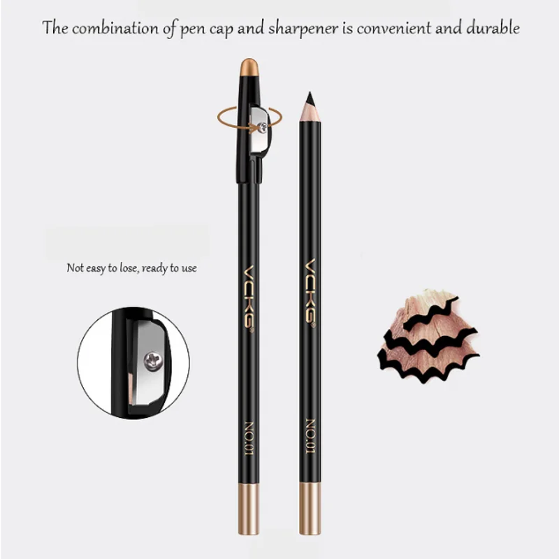 Waterproof Black Brown Eyebrow Pencil Long Lasting Microblading Matte Eye Brow Enhancers Tattoo Pen Eyes Pigment Makeup Cosmetic