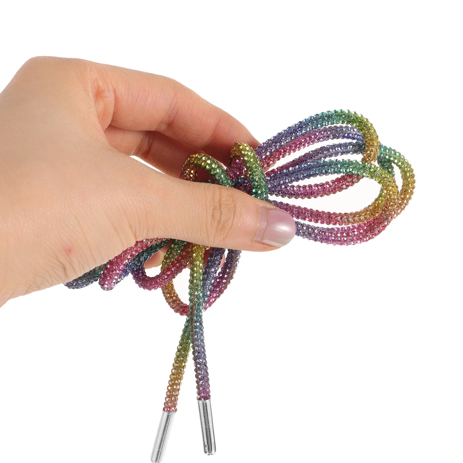 

Shiny Rhinestone Shoe Lace DIY Rope Exquisite Workmanship Stable Material Glittering Decorative Clothing Accessories Wedding