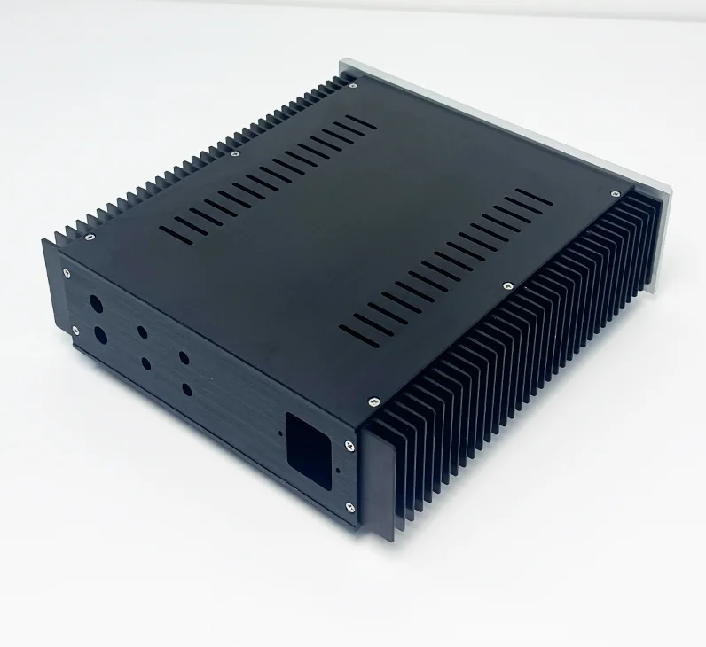 245 클래스 A HIFI DIY 전체 알루미늄 앰프 섀시 전원 공급 장치 케이스 프리 앰프 박스