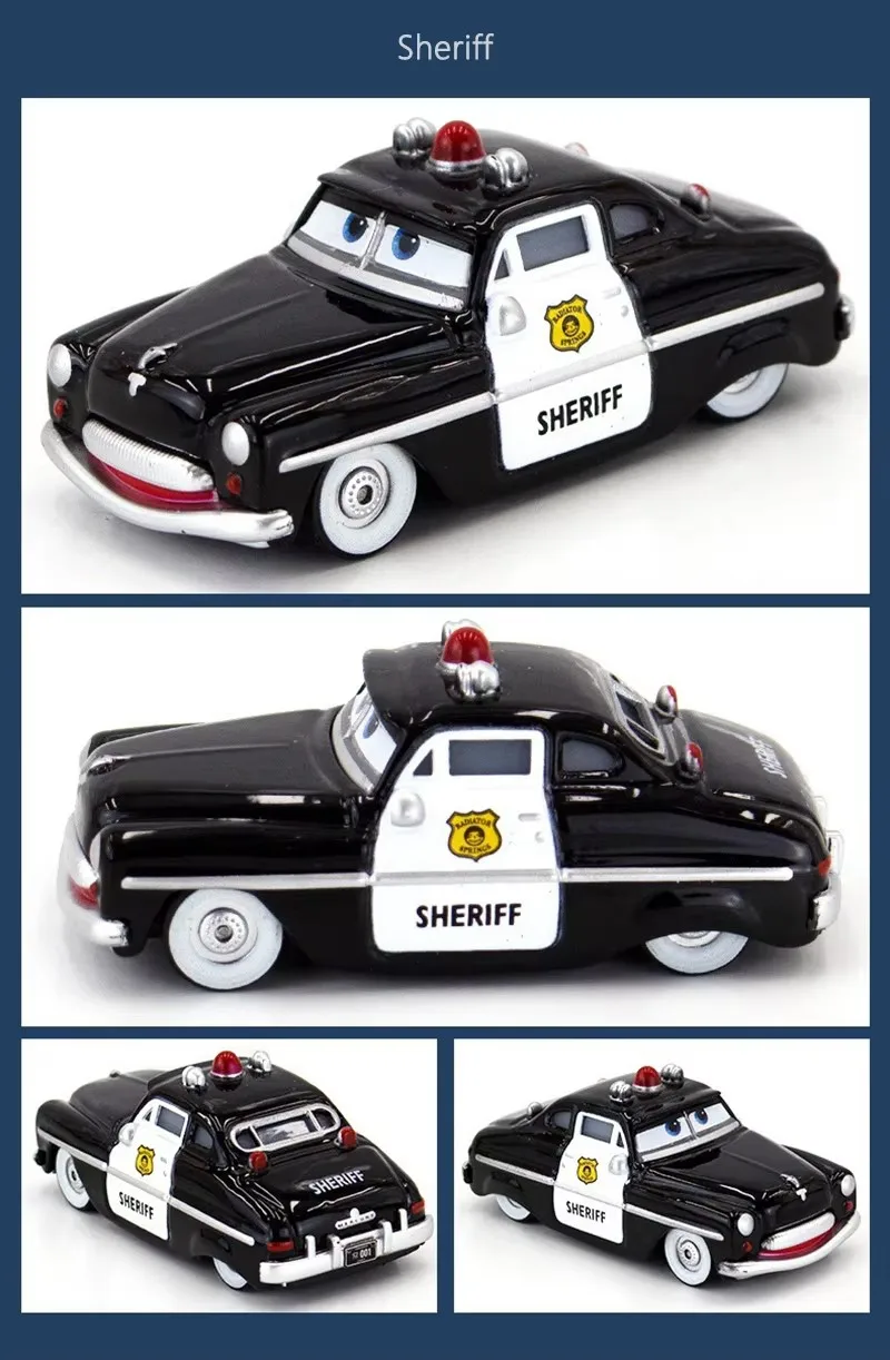 Pixar Cars 2 3 Lightning McQueen Cruz Ramires Sterling Ramone Traktoren Legierungsautomodell Kinderauto Spielzeug Geburtstagsgeschenk – Detail 9