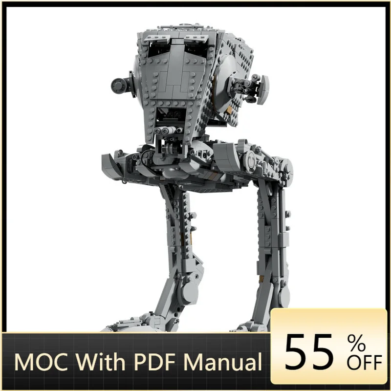 

1513 PCS MOC Star Battle Creative Walker Model Building Blocks Bricks DIY Assembly Educational Toys Kids Adults Christmas Gifts