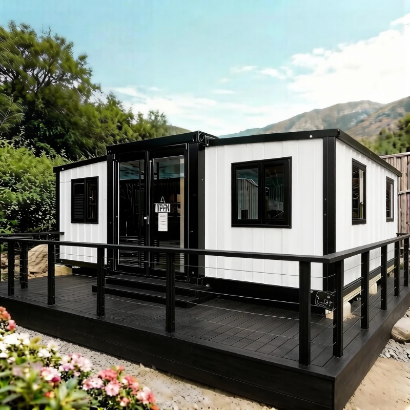 Prefabricated Tiny House Prefab House 20FT 40FT Container Modular Houses Expandable Homes Portable Tiny Homes Garden Rooms