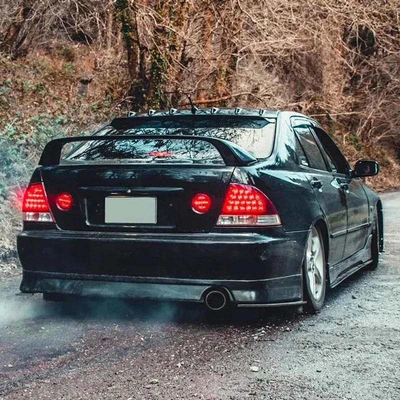 LED لمبة خلفية مع غطاء صندوق السيارة ضوء لكزس is200 1998-2005 تعديل مصباح مكبح بدوره إشارة عكس الضوء