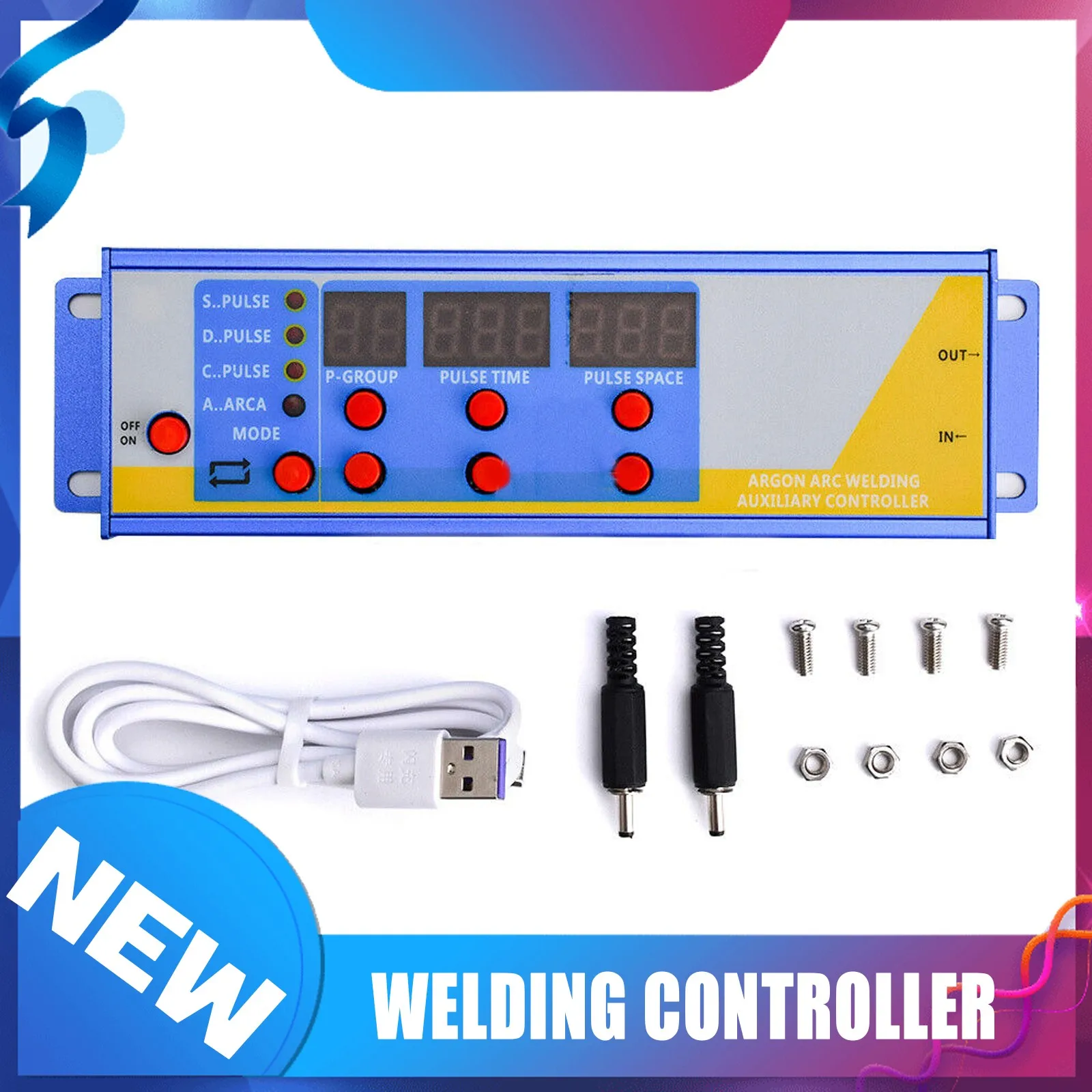 

Argon Arc Welding Retrofit Cold Welding Spot Machine Pulse Auxiliary ControlljC