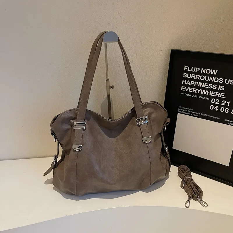 

2025 Women's Rugged Tote Bag - Roomy Crossbody & Handheld Purse with Sturdy Construction for Grocery & Daily Adventures