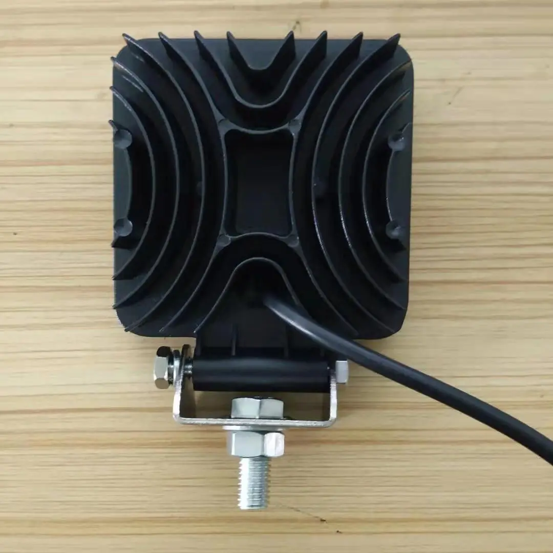 Luz de brazo de 16LED para excavadora, foco General de vehículo de construcción superbrillante, luz de cargador de carretilla elevadora de 12V-80Volt