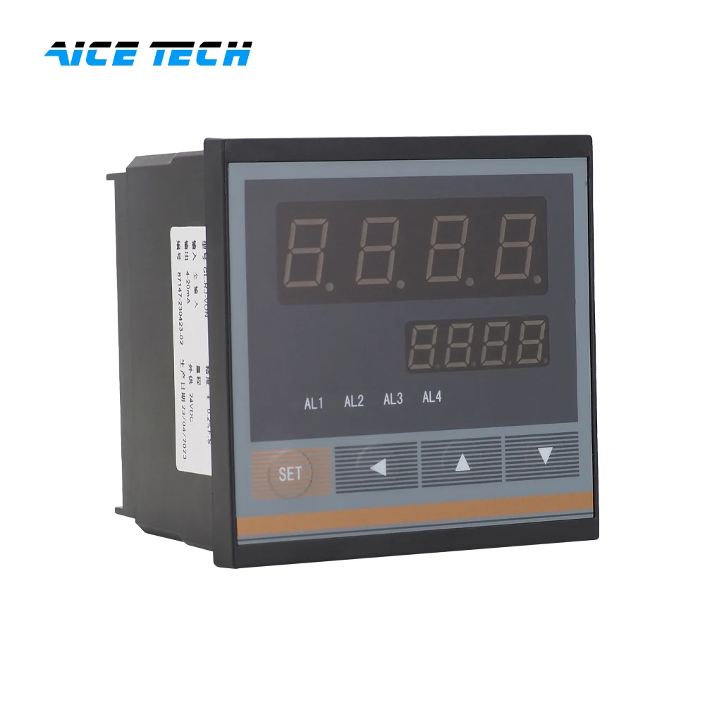 High Accuracy 0.2%FS Universal Input Digital 7 Segment LED Display Process Indicator with Optional 4-20ma, RS485,Relay