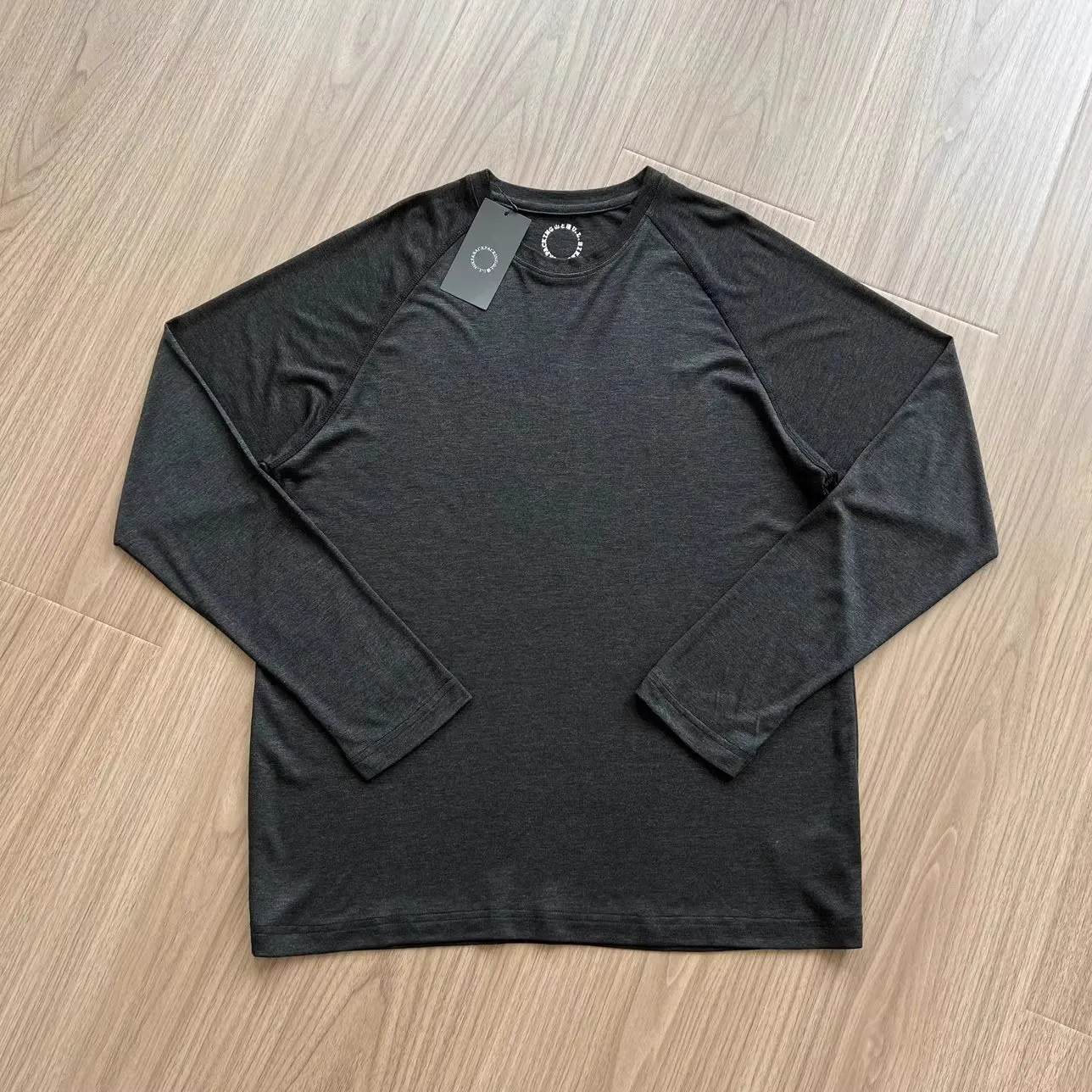 

Ymaichi Qui Dry дышащая футболка Long Sve пара Sle базовый слой цвет уличная футболка из смеси хлопка из полиэстера