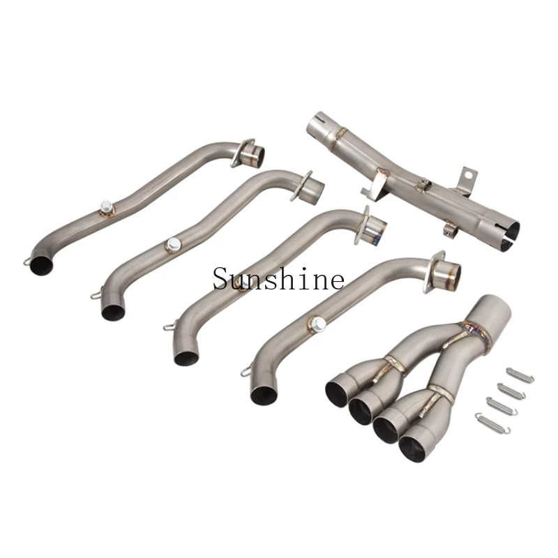 

Torch for motorcycle money 800SRK titanium alloy front and middle race 600RS exhaust pipe modified tail section