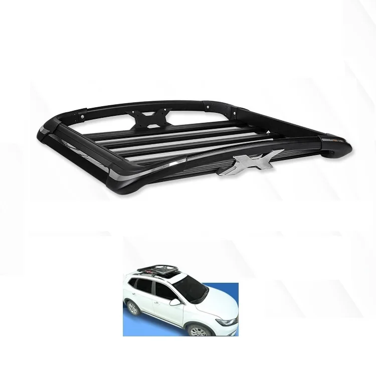 Offroad Universal Aluminum Alloy 4x4 Roof Rack Basket Luggage Cargo Carrier Roof Basket Aluminum