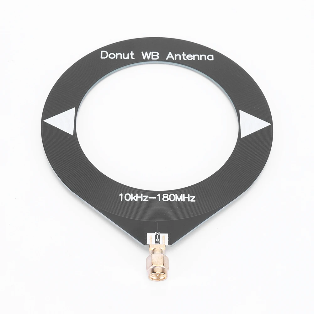 Donut Broadband Antenna Frequency 10kHz-180MHz Donut Antenna Shortwave Antenna for All Radios