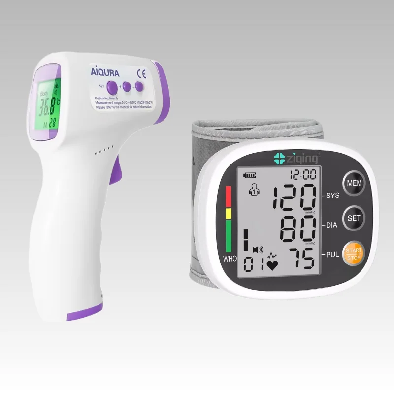 أداة معدات LED الرقمية الطبية أدوات ميزان الحرارة السريع لينة الرأس عيادة للجسم الأذن المنزلية الكبار الأطفال الفم الإبط