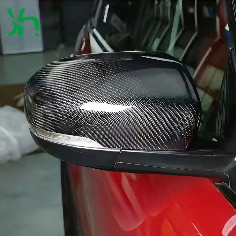 لاند روفر ديسكفري رينجر لاند روفر سبورت ألياف الكربون غطاء مرآة الرؤية الخلفية اكسسوارات السيارات الخارجية