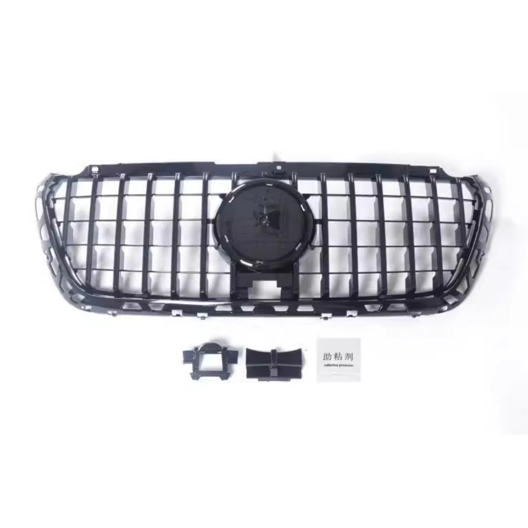 Grill Mask Grid Radiator Grille Front Bumper Net Assembly For Mercedes-Benz W907 2018 2019 2020 2021 2022