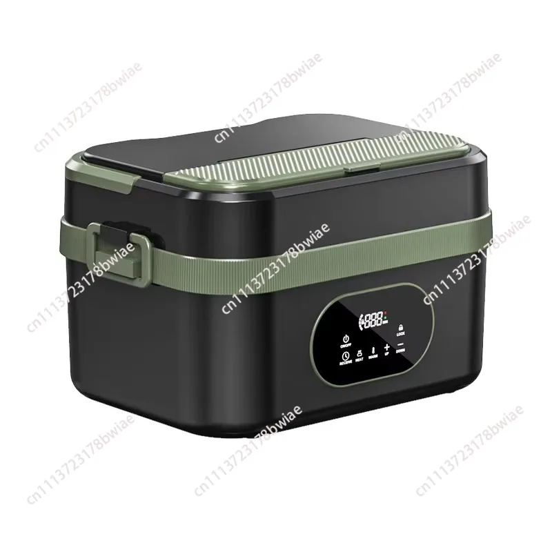 Portable 1.5L USB Electric Stainless Steel Heated Wireless Bento Smart Bento Case Chargeable 18,000 mAh